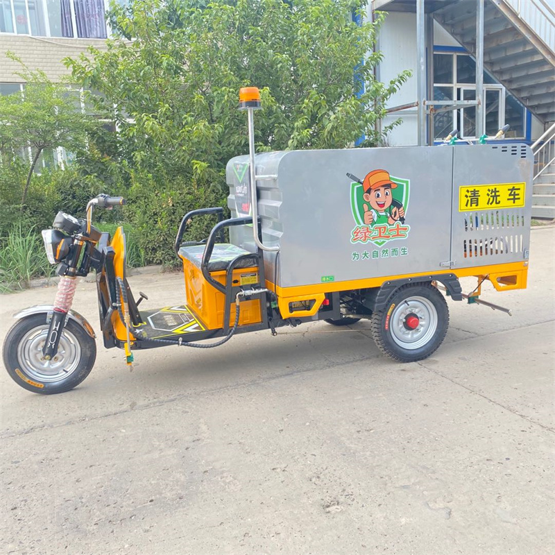 金山电动高压冲洗车CX700A（不锈钢箱体）