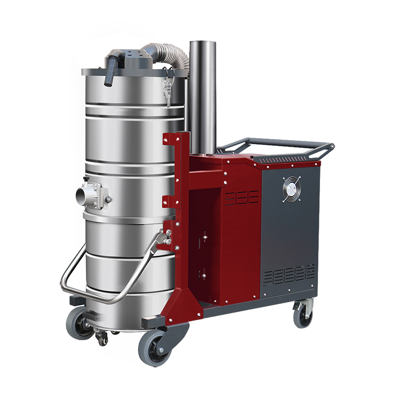金山坦洁380V 双桶手动反吹工业吸尘器X8系列