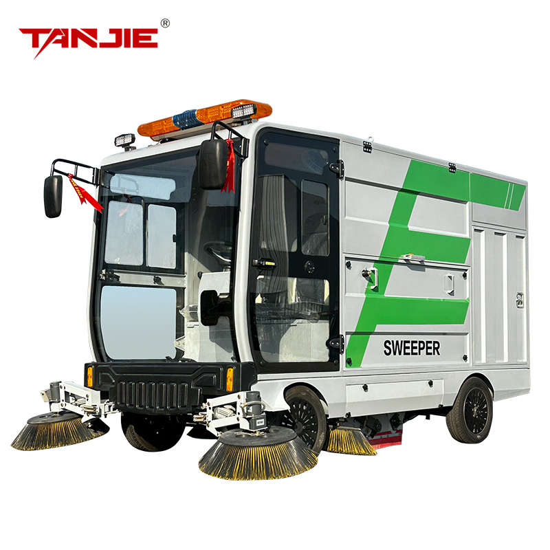 金山坦洁四轮挂桶扫地车TJ-240GT